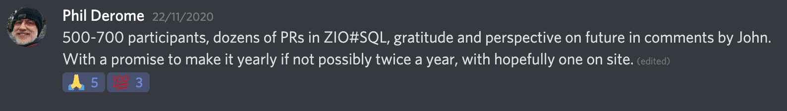 Phil Derome Discord